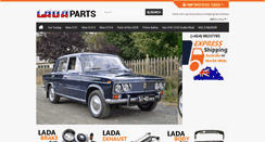 Desktop Screenshot of ladaparts.com.au