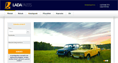 Desktop Screenshot of ladaparts.hu