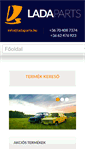 Mobile Screenshot of ladaparts.hu