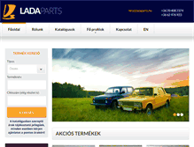 Tablet Screenshot of ladaparts.hu